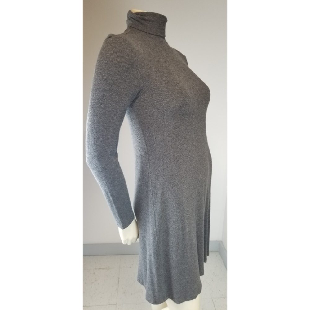 Gap Gray Turtleneck Sweater Dress, XS - Picture 6 of 6